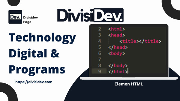 6 Elemen HTML untuk Menampilkan Kode Komputer dan Input Pengguna